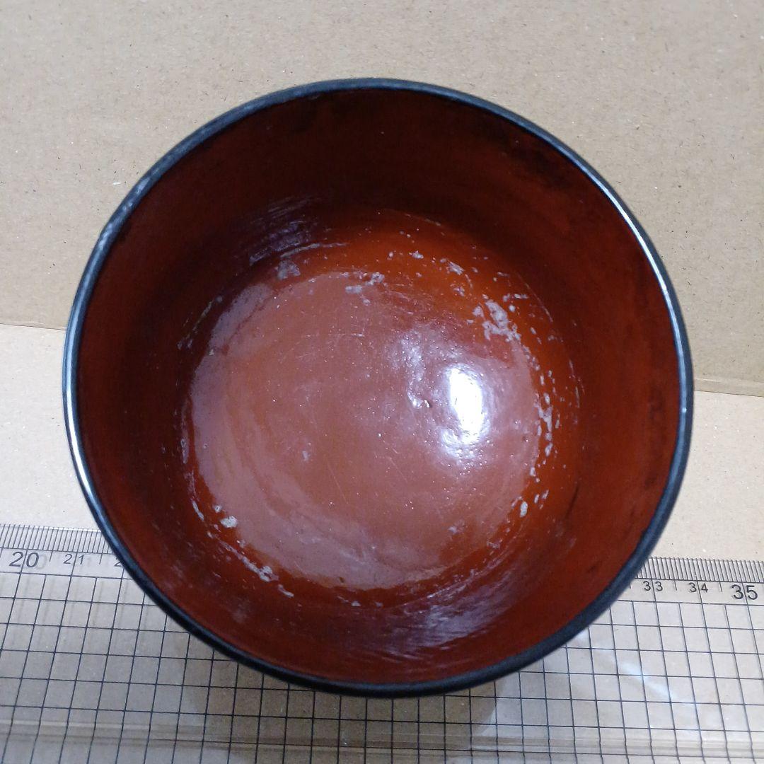 江戸時代の秀衝塗　椀