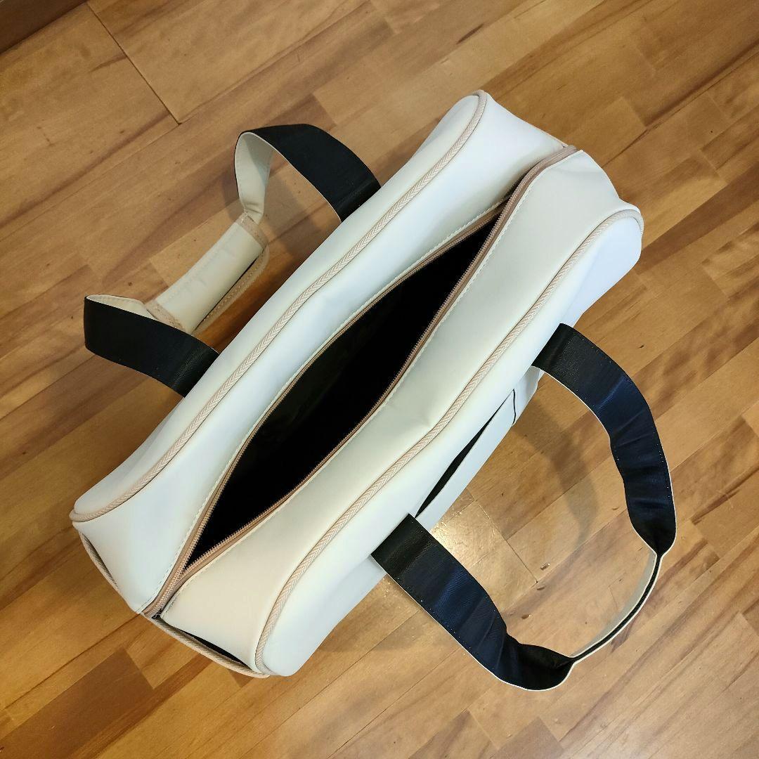 未使用 プーマゴルフ ベーシックボストンバッグクリーム/カーキ2024年製