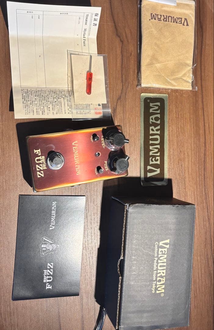 ギター Vemuram MyriadFUZZ