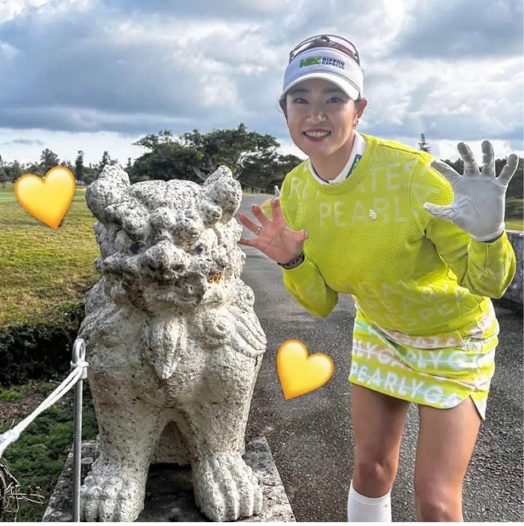 【美品】パーリーゲイツ 原英莉花プロ着用モデル　スカート