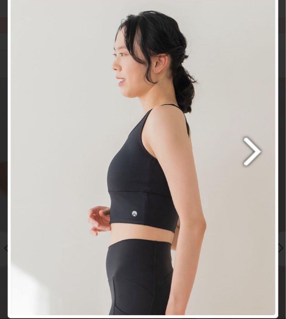 SUKALA ブラック ヨガブラトップ Sサイズ