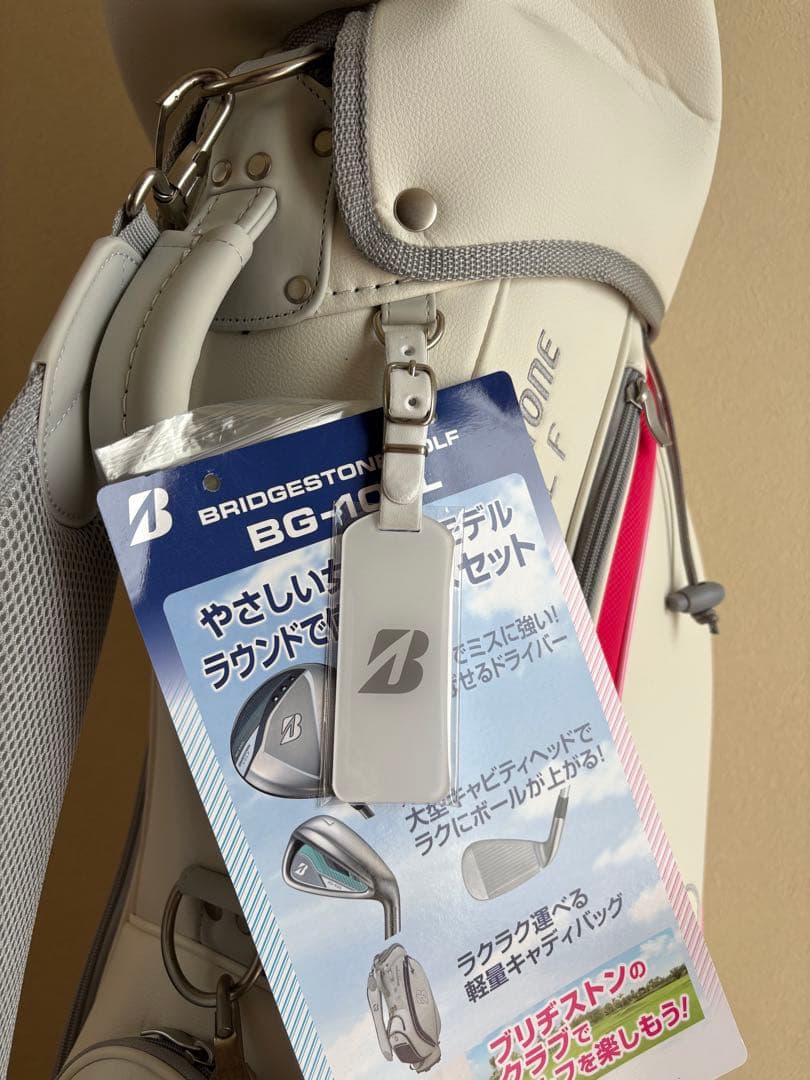 ayuchi BRIDGESTONE BG-100L ピンクキャディバッグ