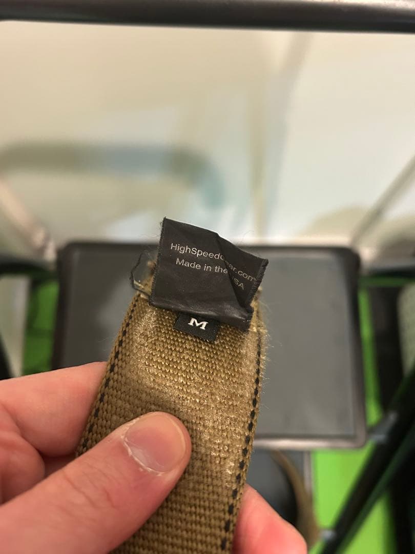 実物　HighSpeedGear リガーベルト Mサイズ インナーベルトSサイズ