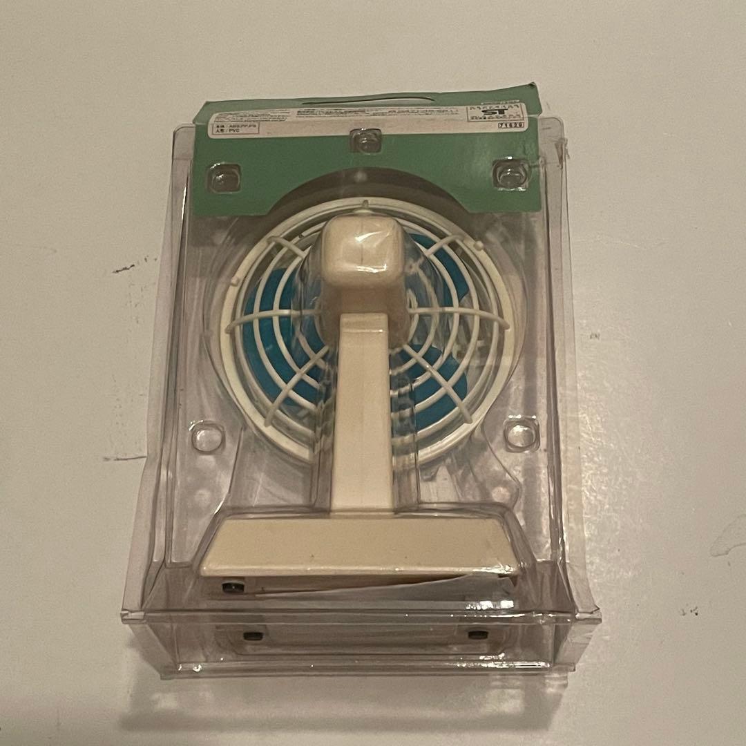 どこでもいっしょ　レトロ扇風機　トロ　当時物　箱・説明書有り