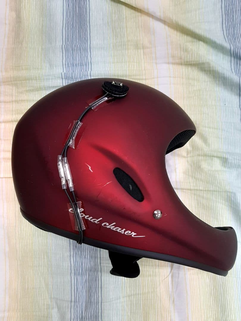 パラグライダー ヘルメット 状態はパラグライダー ヘルメット綺麗な方だと思