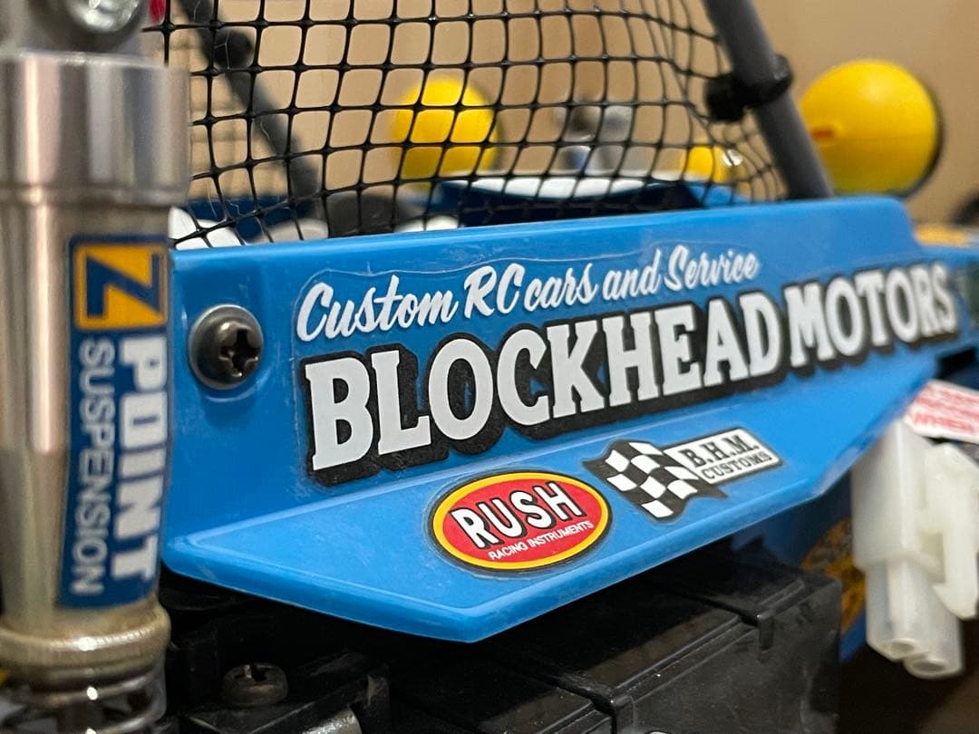 タミヤ　ブロックヘッドモーター ワイルドワン　XB 完成車　フルベアリング