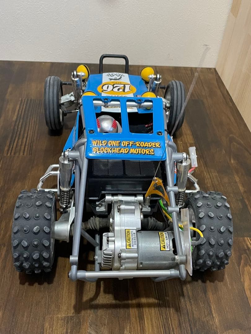 タミヤ　ブロックヘッドモーター ワイルドワン　XB 完成車　フルベアリング