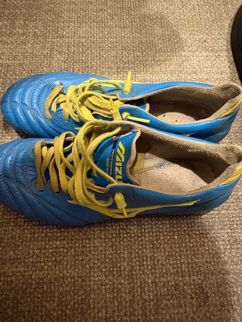 Mizuno モレリアネオ　青/黄