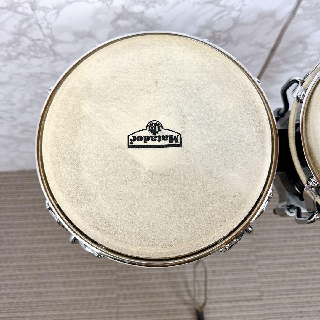 LP Matador ボンゴ M201 スタンド付き 打楽器 パーカッション