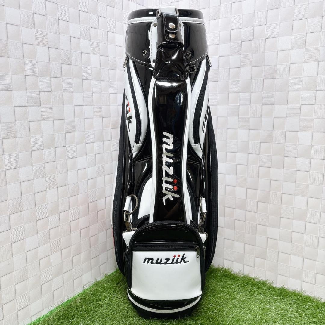 限定品 ムジーク キャディバッグ ジャパンデザイン 9.5インチ カート 3点式