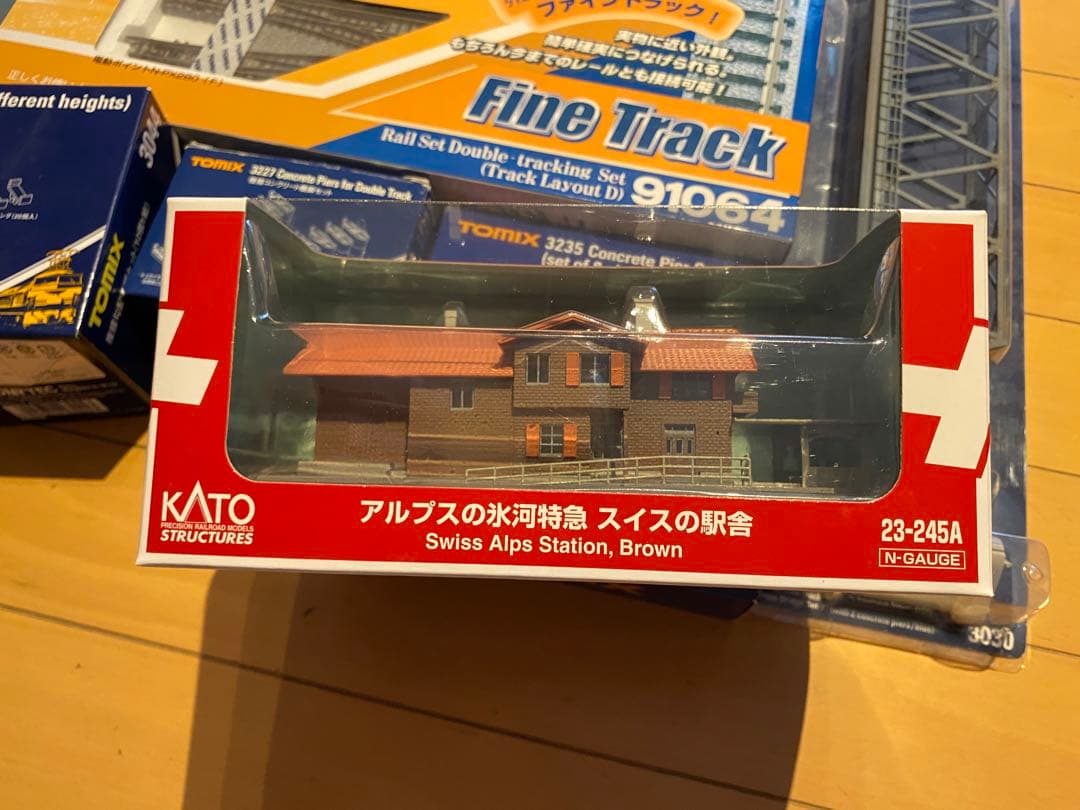 KATO、TOMIX他　ジオラマ　ストラクチャー一式