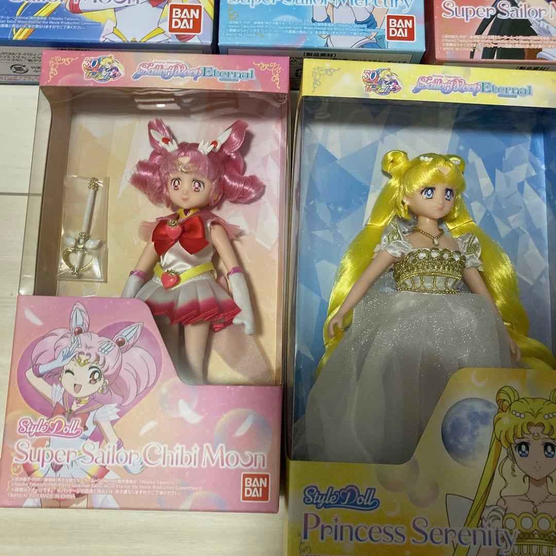 セーラームーン　style doll スタイルドール　8体　プレミアムバンダイ
