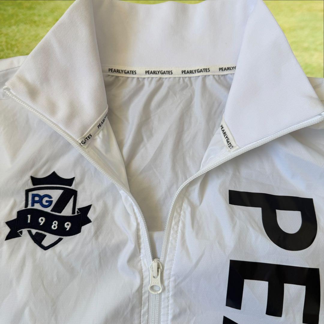 美品　パーリーゲイツ　ジャケット　ブルゾン　白　M〜L相当　スニード　4 ゴルフ