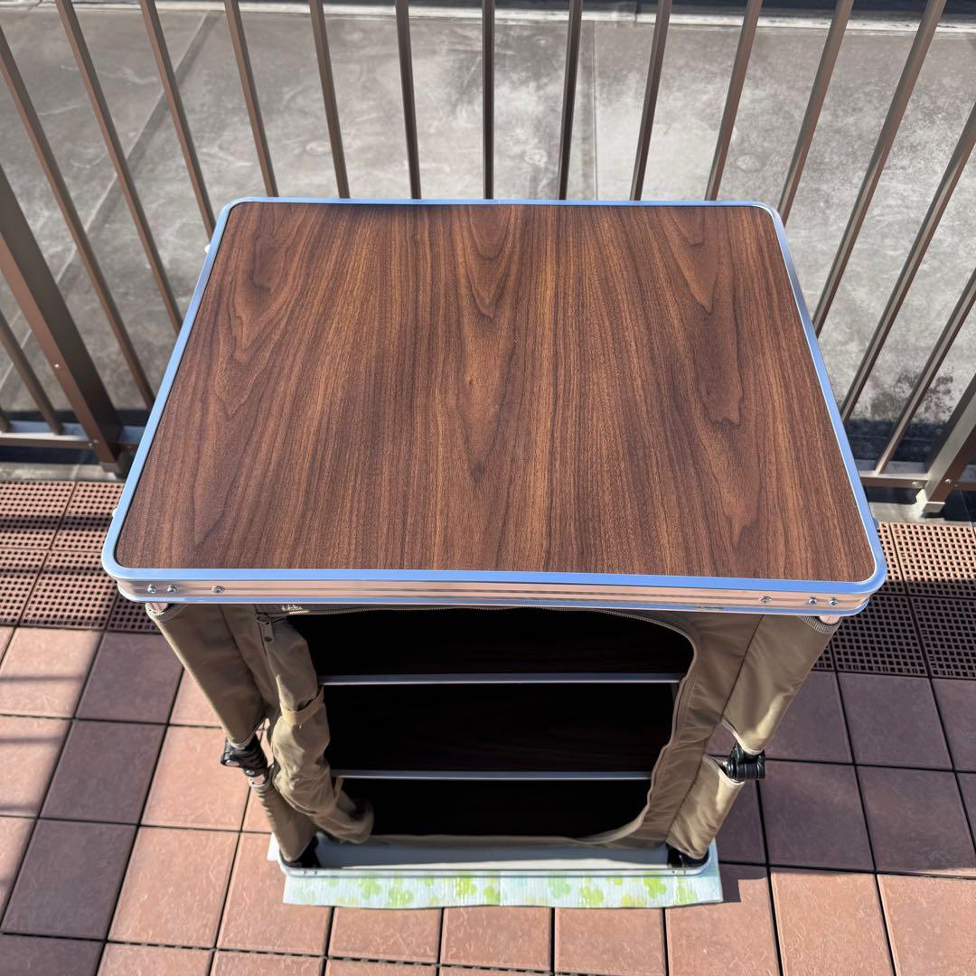 DOD マルチキッチンテーブル TB1-38-TN タン