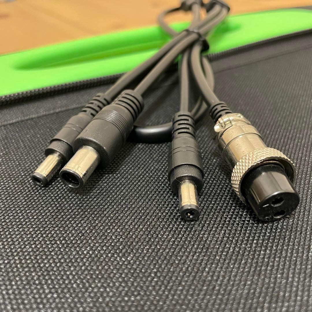 ソーラーパネル 100w 太陽光パネル 折りたたみ アウトドア 防災用 防水