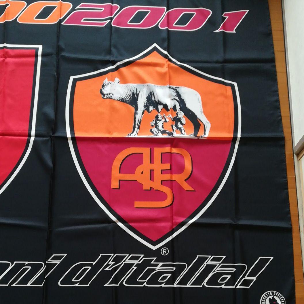 ASローマ　チーム公認　優勝記念タペストリー