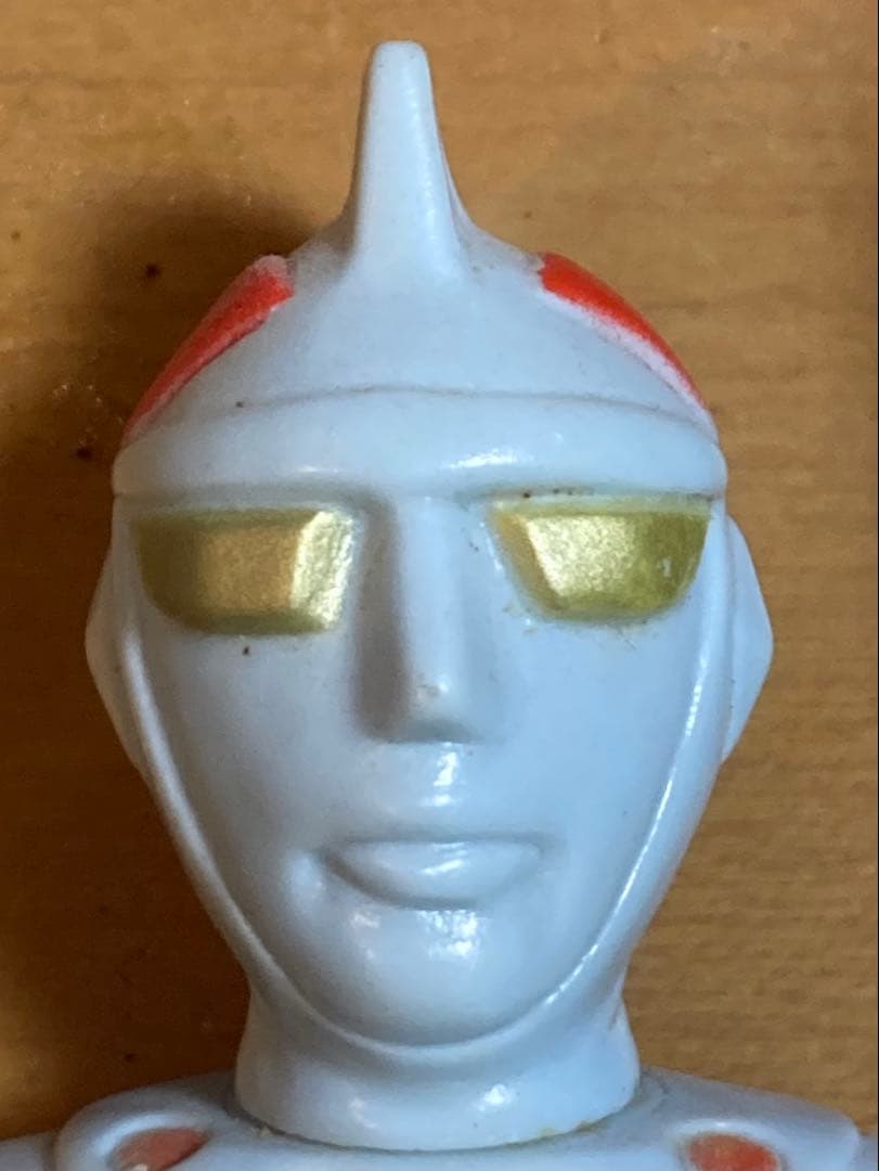 万創　ジャンボーグエース　当時物　美品　昭和レトロソフビ