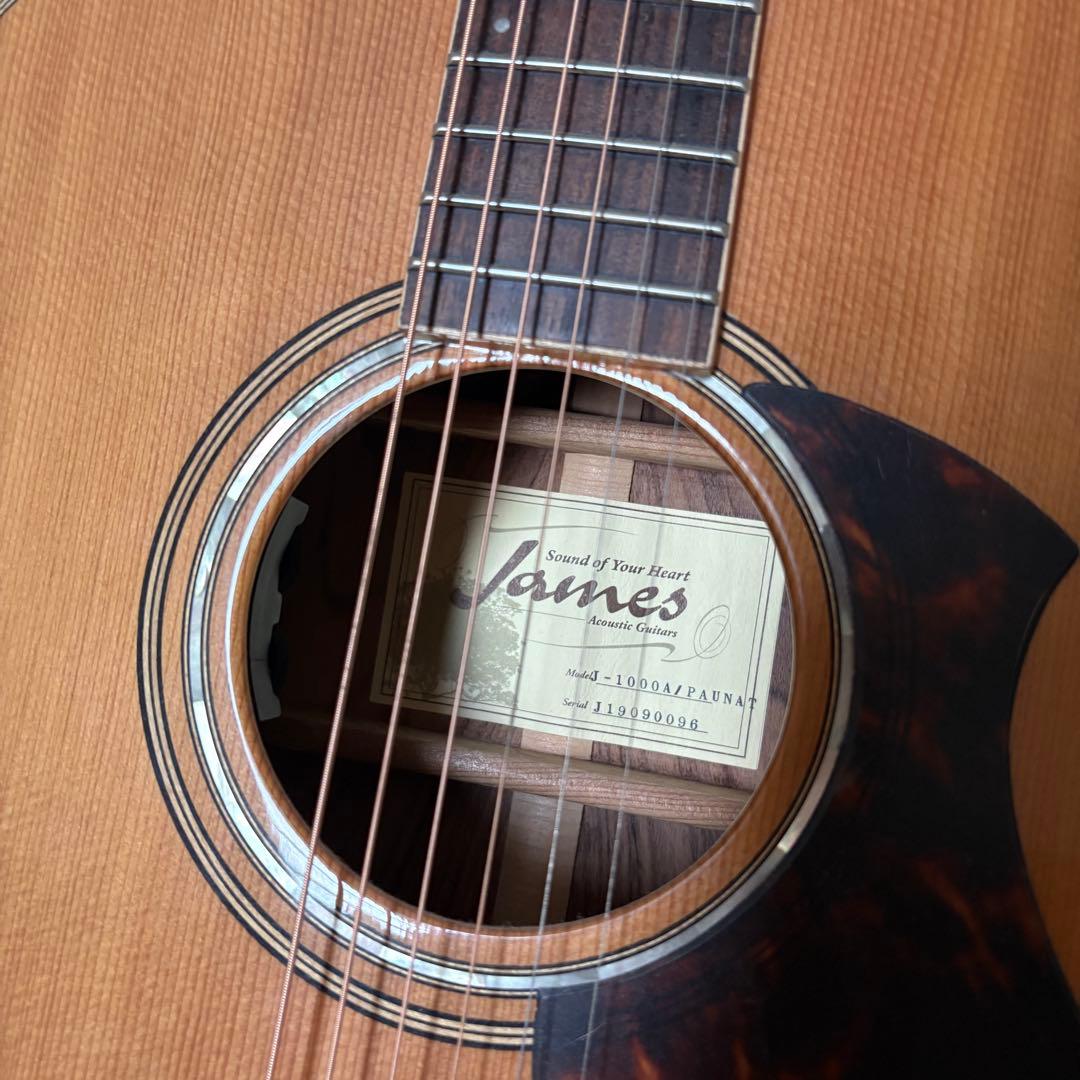 James アコースティックギター　j-1000A