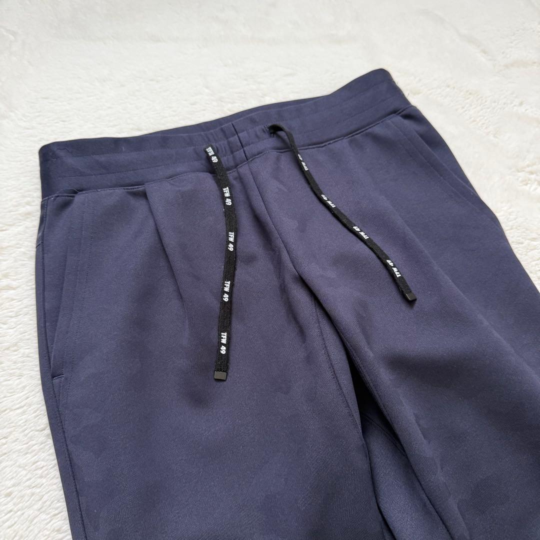 【美品】TFW49 3レイヤー トラックパンツ ネイビー M