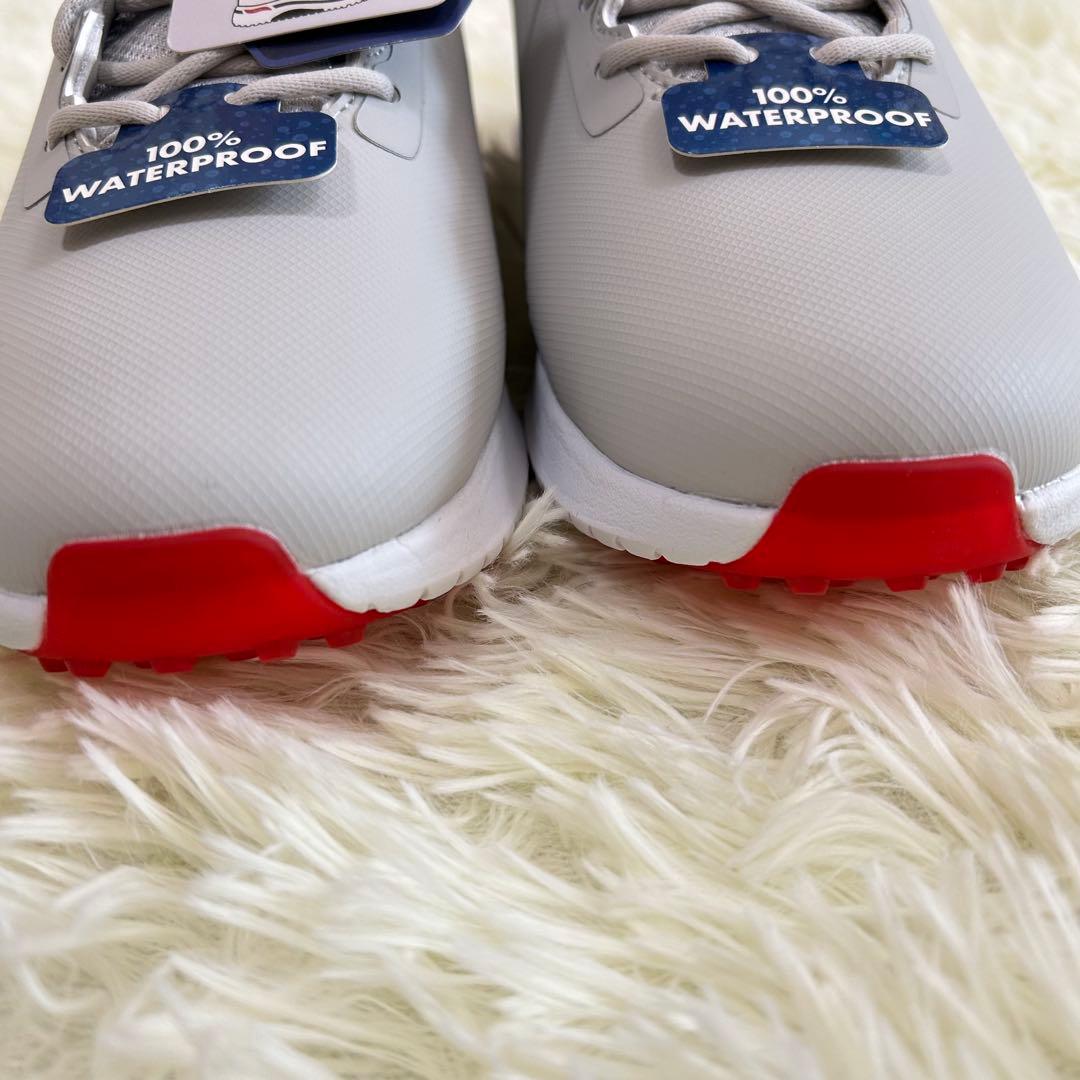 【新品】スケッチャーズ メンズ 防水 ゴルフシューズ 100%ウォータープルーフ