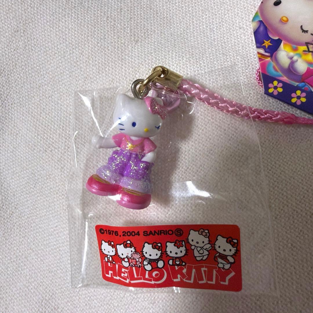 激レア！KITTY&MIMMY キティ根付 脚デカ ハローキティ根付け