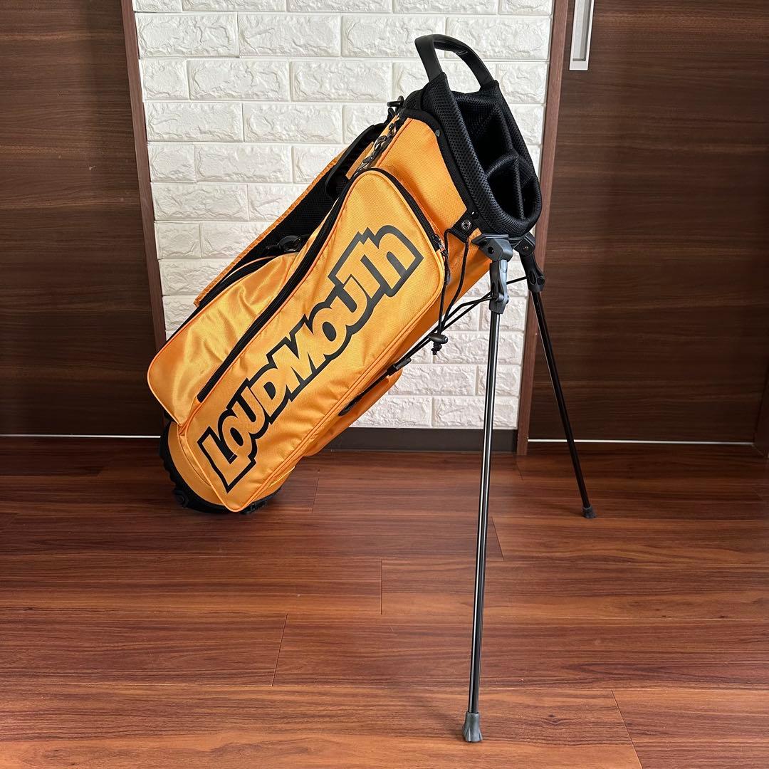 美品 ラウドマウス スタンドキャディバッグ 8.5型 軽量 LM-CB0019