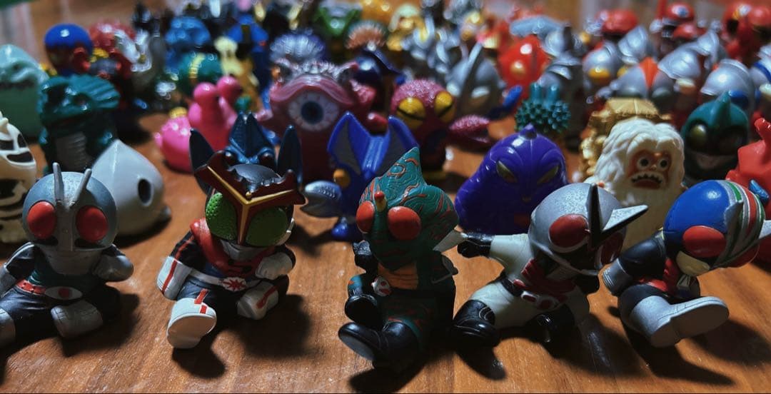 特撮ソフビまとめ売り/指人形まとめ売り