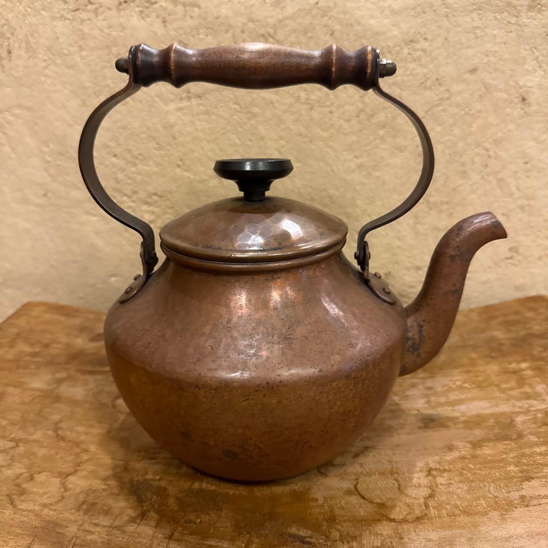 銅製　やかん　アンティーク　made in Germany