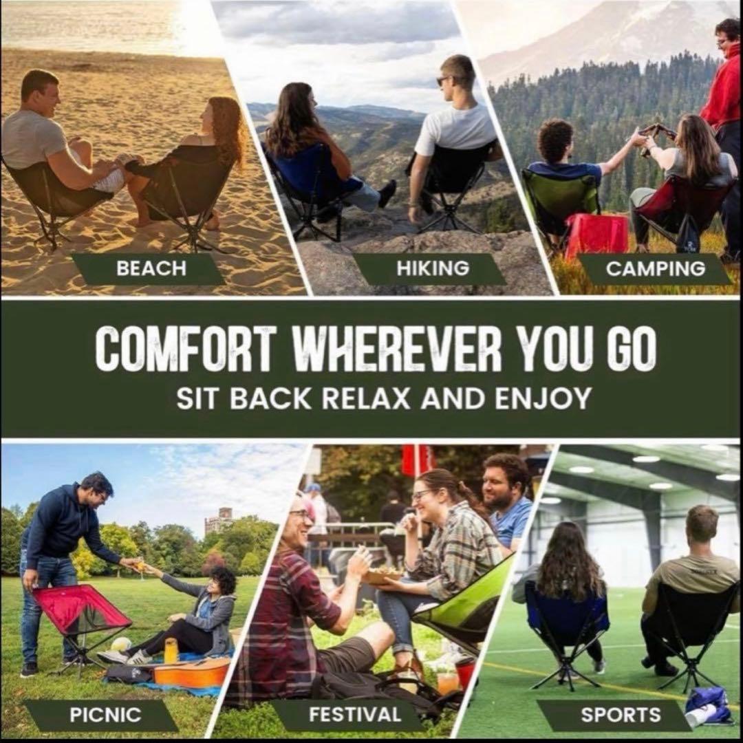 TCEK スウィベルポータブルチェア