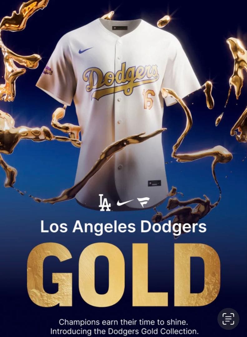 正規品 大谷翔平 MLB公式 ゴールドコレクション ユニフォーム