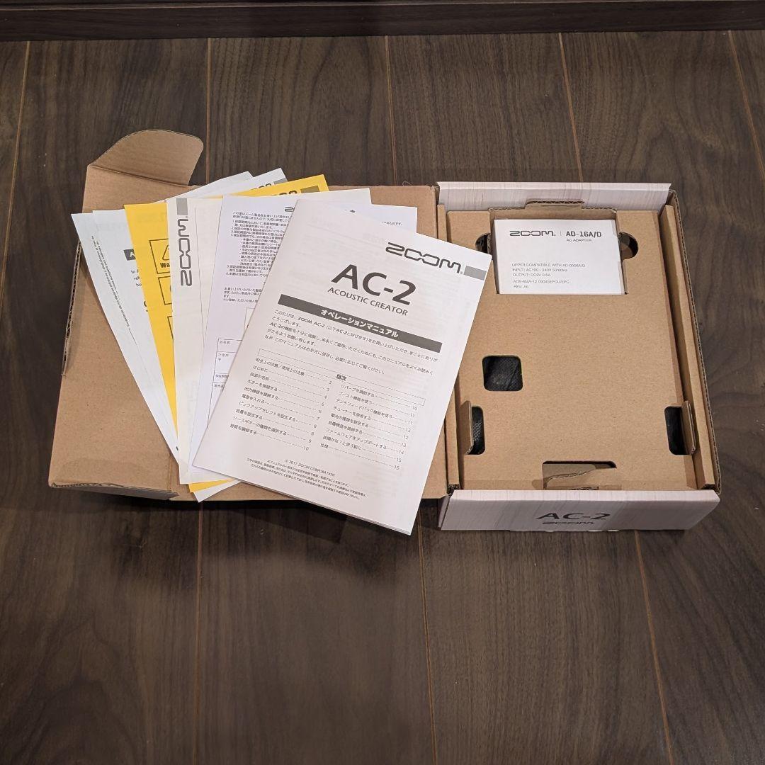 Zoom AC-2 Acoustic Creatoアコースティックギター用