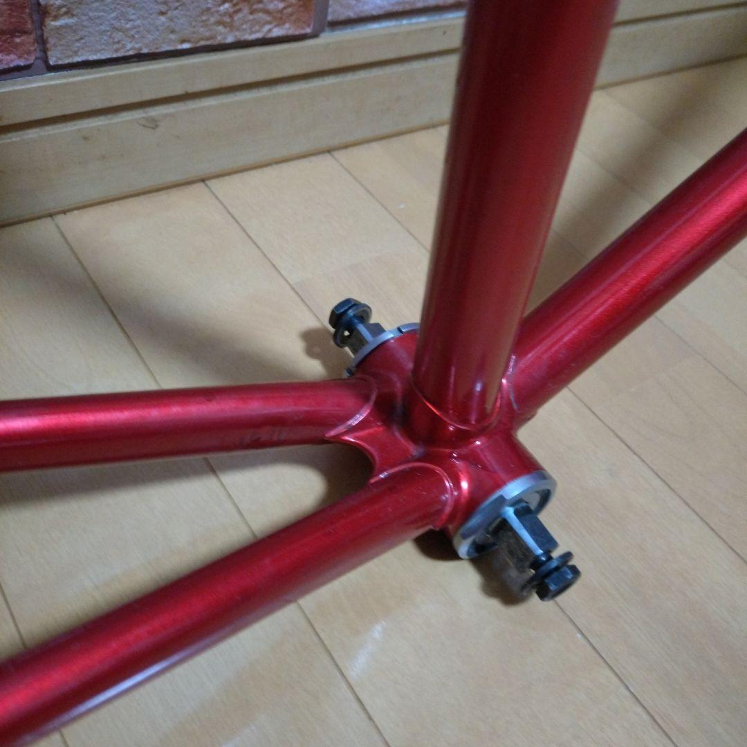 大きめ！Panasonic 競輪　NJS認定 フレーム レッド