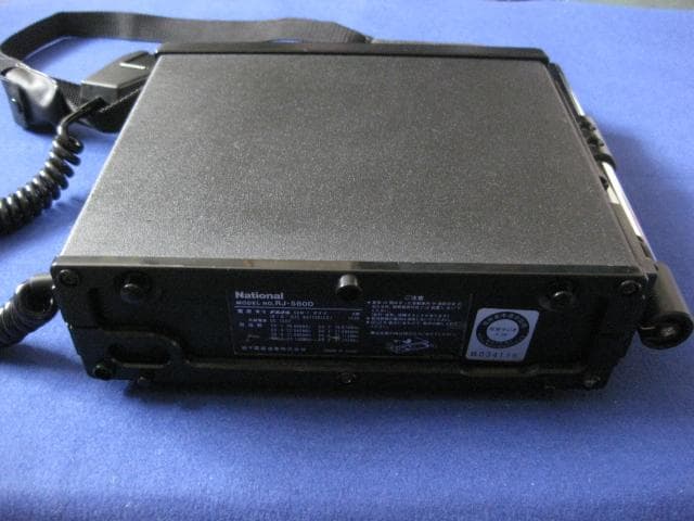市民ラジオ　合法CB機　0.5W　RJ-580D　マイクPTT方式