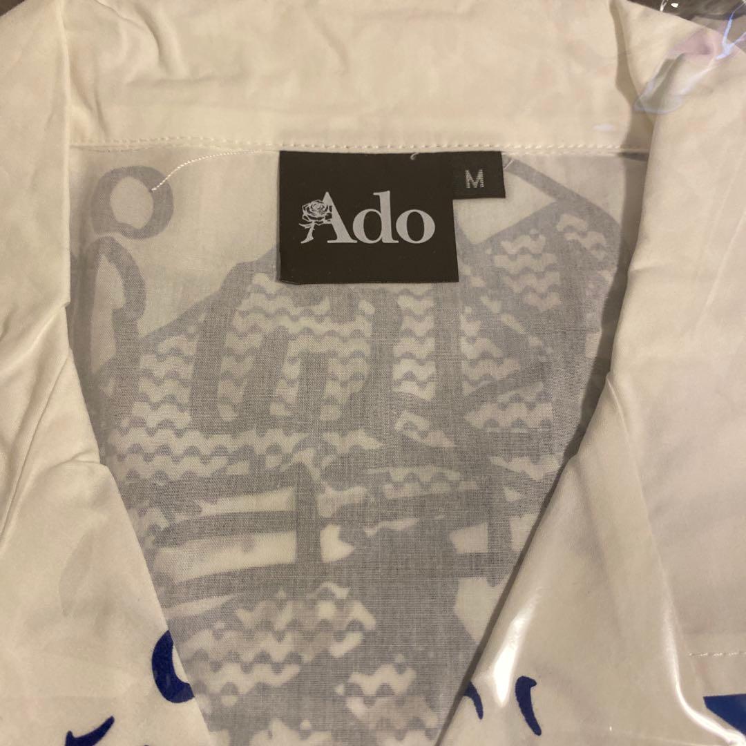 新品未開封　Ado 5th ポップアップストア　オープンカラーシャツ Mサイズ