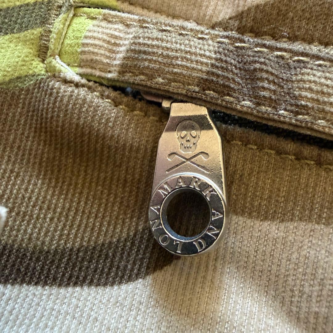 マークアンドロナ　パンツ　カモフラ　迷彩　M〜L相当　コーデュロイ　アーミー