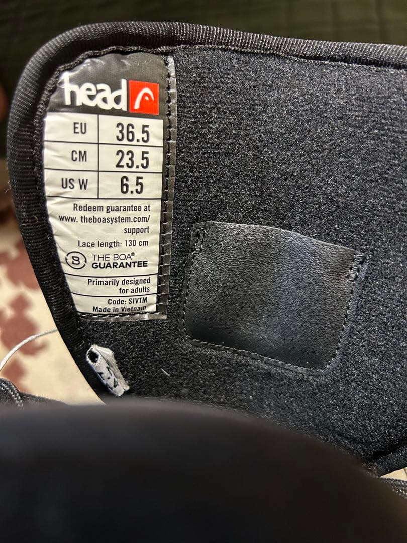 Head スノーボードブーツ　レディース23.5cm ボアシステム