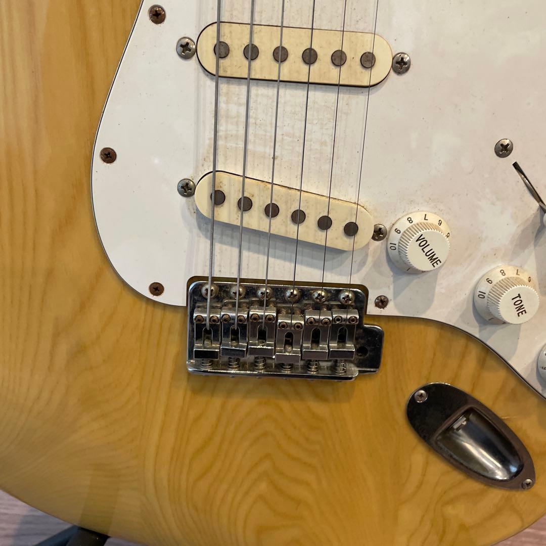 ストラトキャスター エレキギター ナチュラル