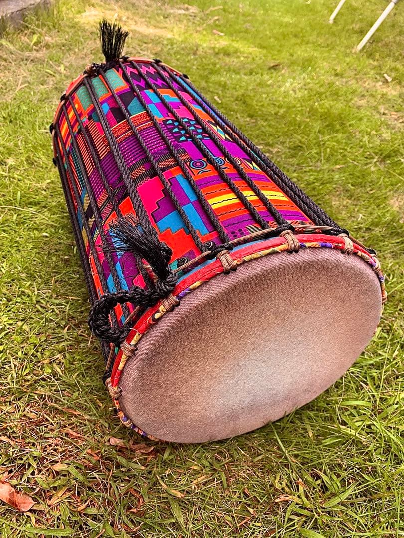 値下げ❣️フリースタイルドラムVOD10ケンケニ Afro fabric