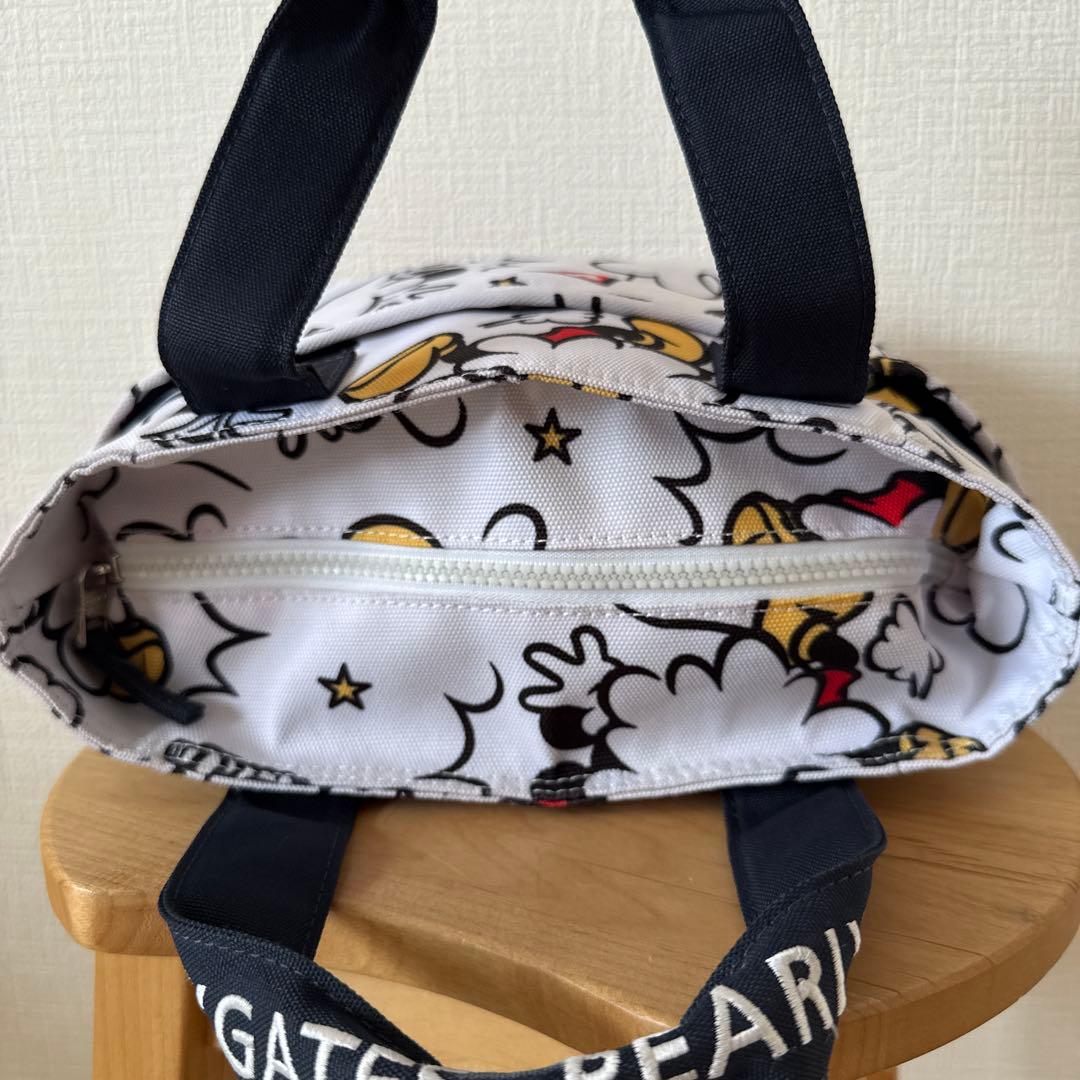 【限定コラボ】パーリーゲイツ　カート バッグ トート ロッカー バック ミッキー