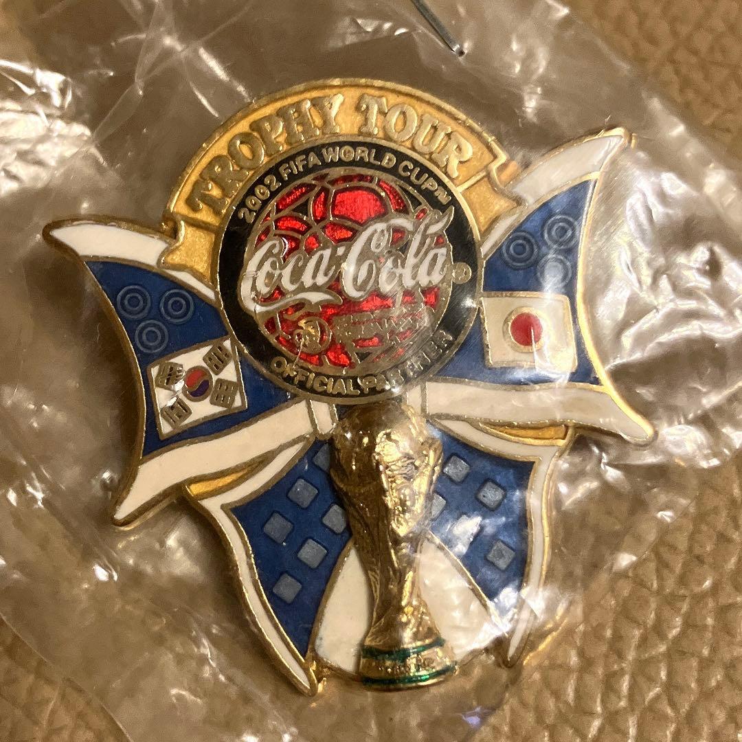 【未開封】2002 FIFA ワールドカップ日韓大会 トロフィーツアーピンバッジ