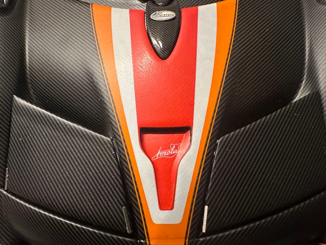 完売品 BBR 1/18 パガーニ イモラ マットブラックカーボン ミニカー