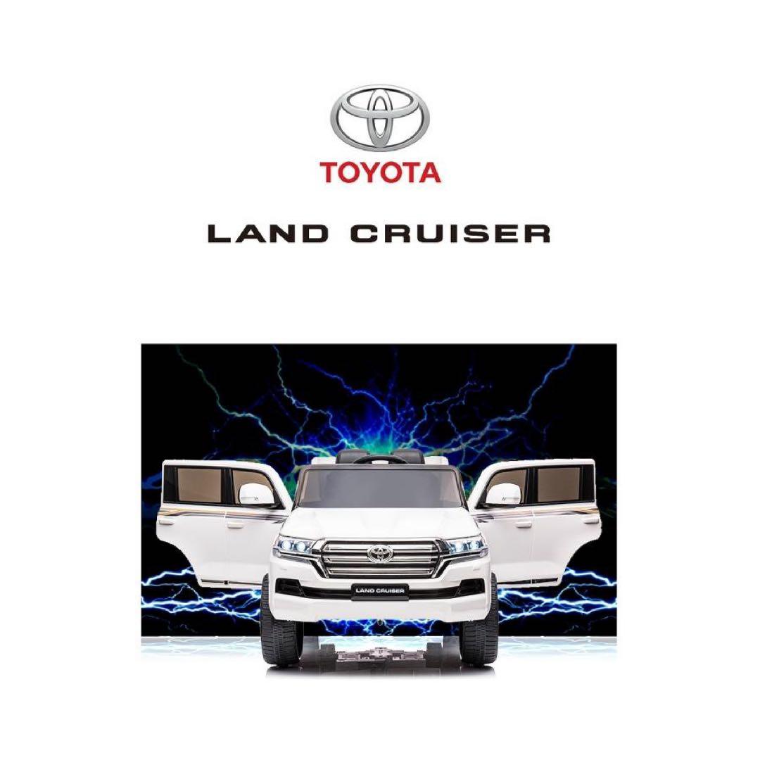 乗用ラジコン トヨタ ランドクルーザー 2人乗り