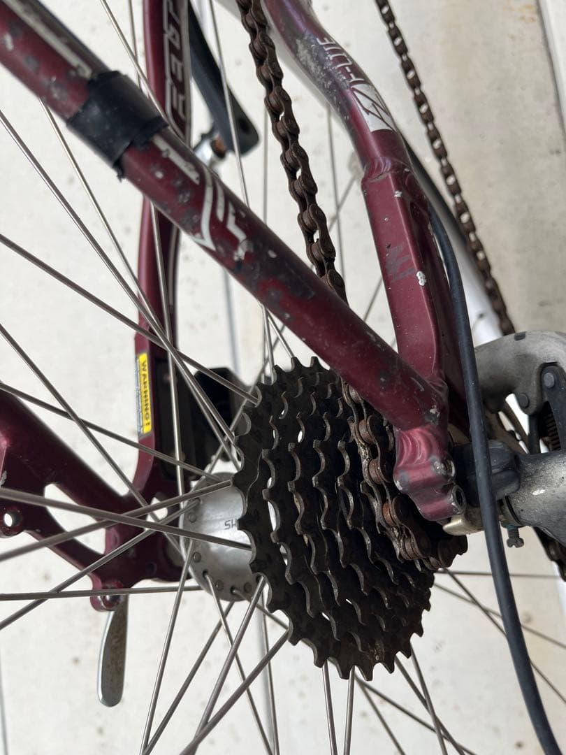 【最安値】Felt CX ロードバイク 赤 Topeak付き48