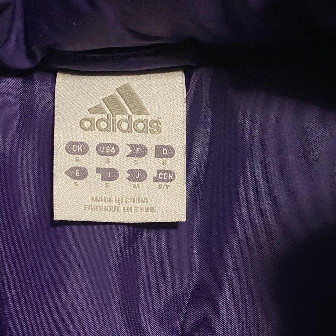 【希少・美品】レアルマドリード adidas ダウンジャケット M 紫