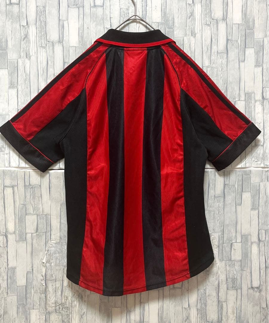 アディダス ACミラン 98-99 ユニフォーム S 刺繍ロゴ 半袖 イタリア製