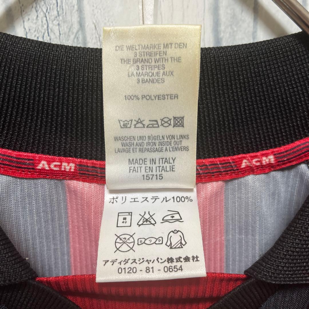 アディダス ACミラン 98-99 ユニフォーム S 刺繍ロゴ 半袖 イタリア製