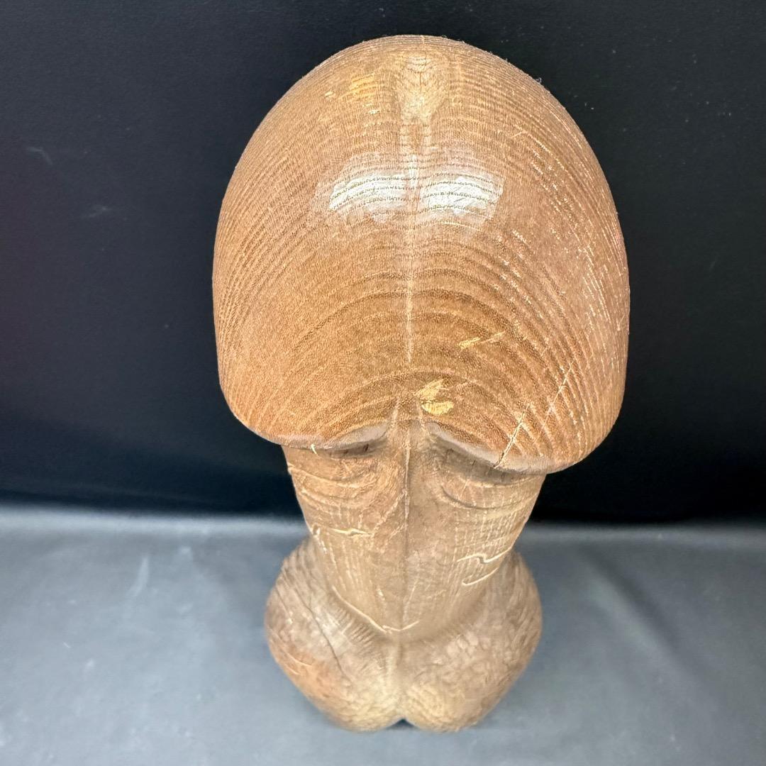 □※前Dd1001 一刀彫 木製 置物 全長約60cm 春画