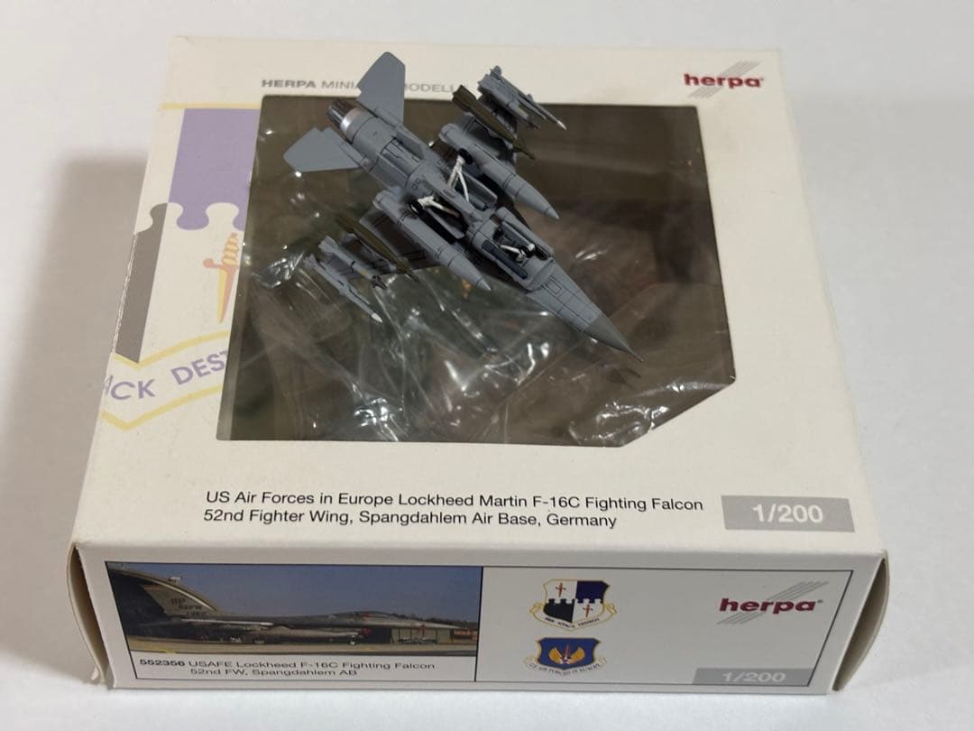 1/200 herpa f-16c 在欧アメリカ空軍