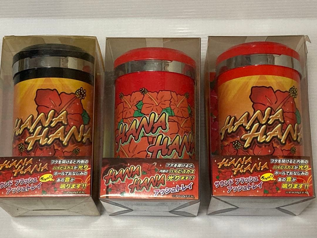 【新品】パチスロ ハナハナ 灰皿３個 アッシュトレイ【ギミックに難】