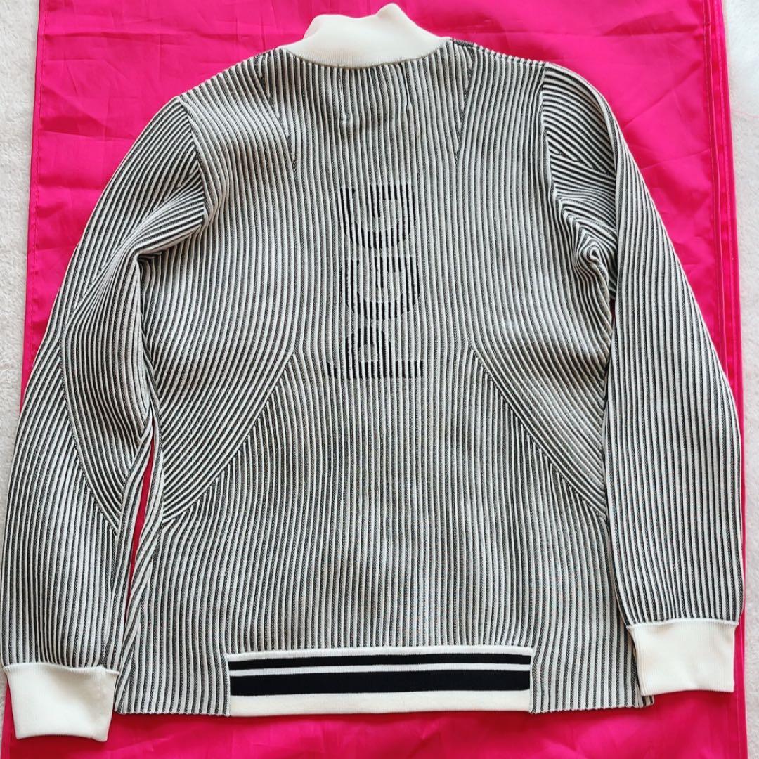 美品　PGG　パーリーゲイツ　近年　セットアップ　ジャケット　ストライプ